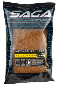 SAGA Method Pellets Yellow fish micro